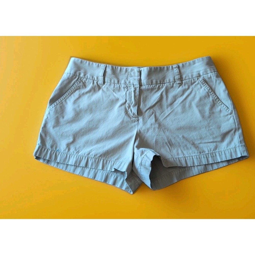 J. Crew City Fit Tan Chino Shorts Women's Summer Shorts Size 8 GUC